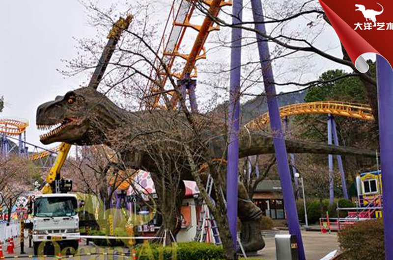 4月中旬首爾樂園我司恐龍模型安裝竣工